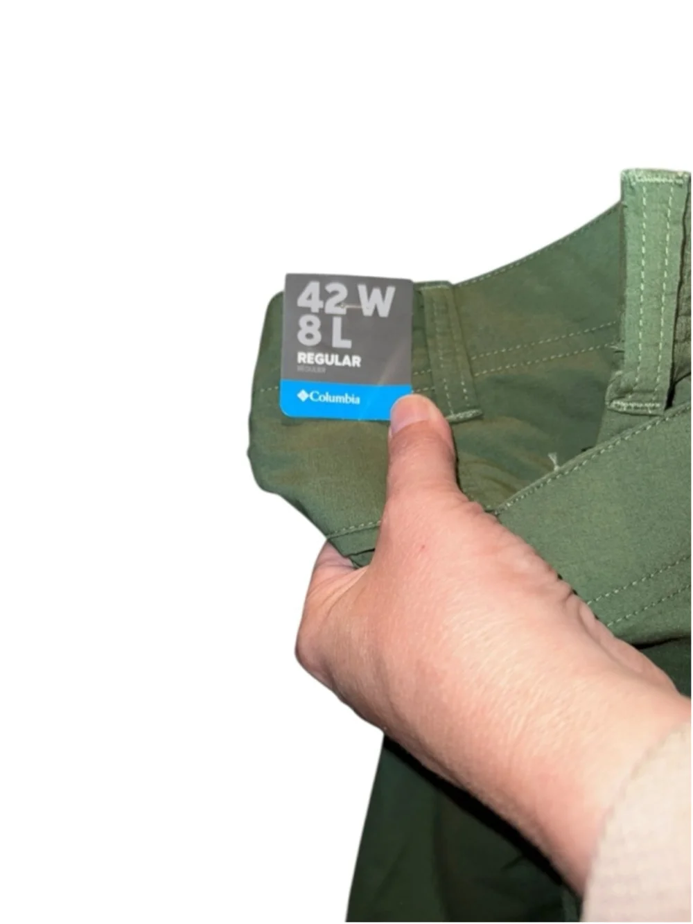 Men's Columbia pine canyon Shorts Size 42 Green
